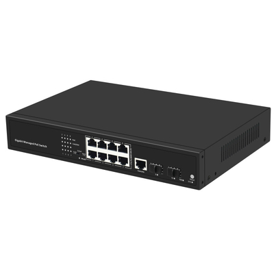 Przełącznik Gigabit Ethernet AC 100-240 V, przełącznik sieciowy DHCP Enterprise
