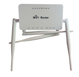 Domowe routery WiFi 600 Mb / s 2,4 G dalekiego zasięgu DC 9 V 0,6 A MTK7620N