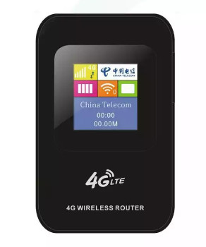 Stabilny samochodowy przenośny router bezprzewodowy WiFi 4G LTE 100Mbps Uniwersalny
