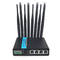 Wytrzymały przemysłowy router Ethernet 880 MHz na szynę DIN w kolorze czarnym