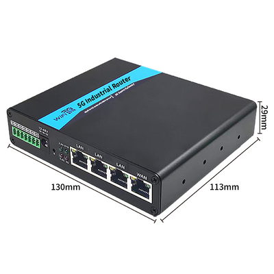 1000Mbps 5G Router przemysłowy 0,58kg Bezprzewodowe zabezpieczenie WPA2/WPA3